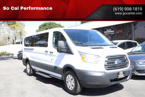2017 Ford Transit for sale at So Cal Performance in San Diego CA