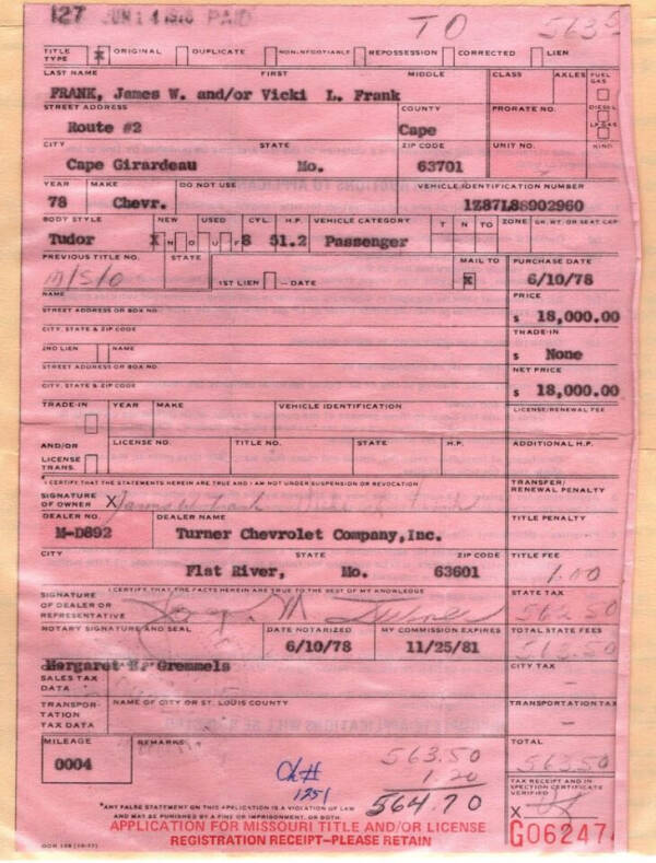 1978 Chevrolet Corvette