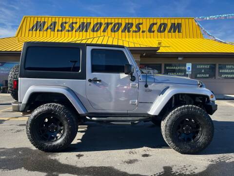 2017 Jeep Wrangler for sale at M.A.S.S. Motors in Boise ID