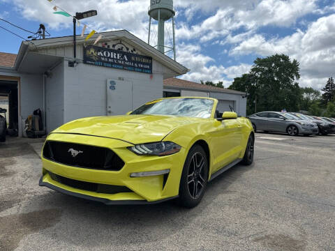 2021 Ford Mustang for sale at Korea Auto Group in Joliet IL