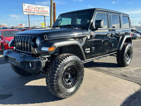 2021 Jeep Wrangler Unlimited for sale at Carz R Us LLC in Mesa AZ