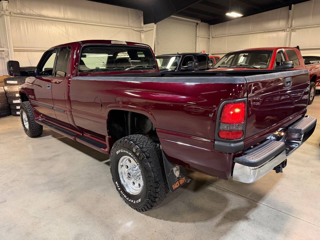 Red 2002 Dodge Ram 2500 SLT 4dr Quad Cab SLT 4WD LB 2