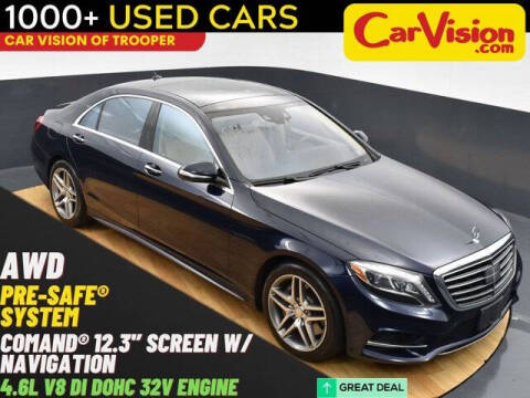 2014 Mercedes-Benz S-Class for sale at Car Vision of Trooper in Norristown PA