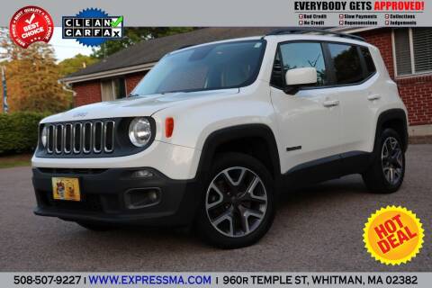 2015 Jeep Renegade for sale at Auto Sales Express in Whitman MA