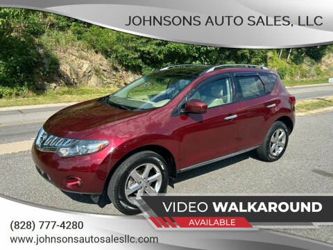 2010 Nissan Murano for sale at Johnsons Auto Sales, LLC in Marshall NC