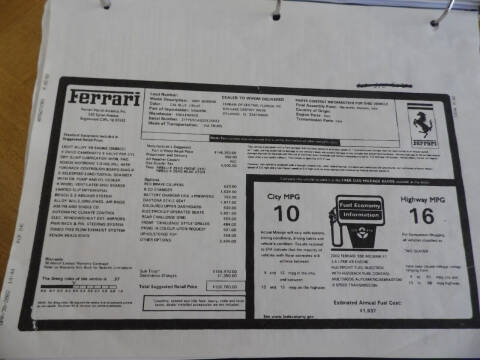 2002 Ferrari 360 Modena