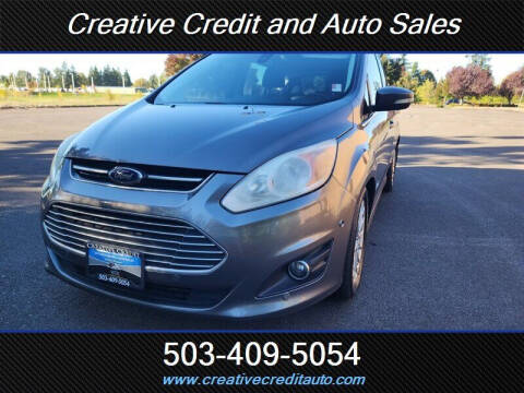 2014 Ford C-MAX Hybrid for sale at Creative Credit & Auto Sales in Salem OR