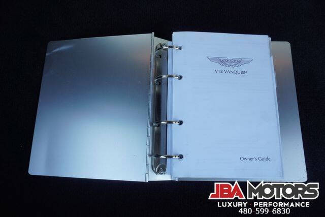 2003 Aston Martin V12 Vanquish