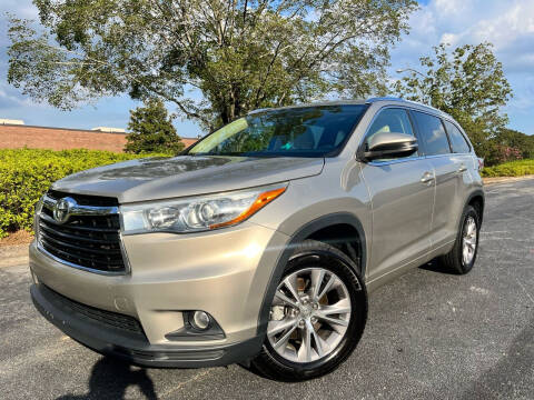2015 Toyota Highlander for sale at William D Auto Sales in Norcross GA