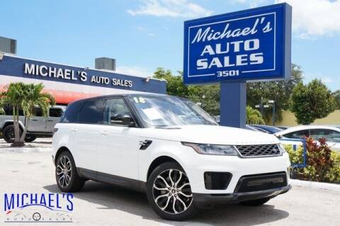 2018 Land Rover Range Rover Sport for sale at Michael's Auto Sales Corp in Hollywood FL