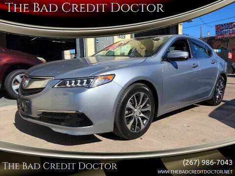 2015 Acura TLX for sale at The Bad Credit Doctor in Croydon PA