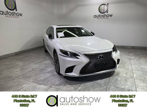 2018 Lexus LS 500h for sale at AUTOSHOW SALES & SERVICE in Plantation FL