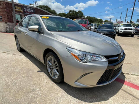 2017 Toyota Camry for sale at Tex-Mex Auto Sales LLC in Lewisville TX