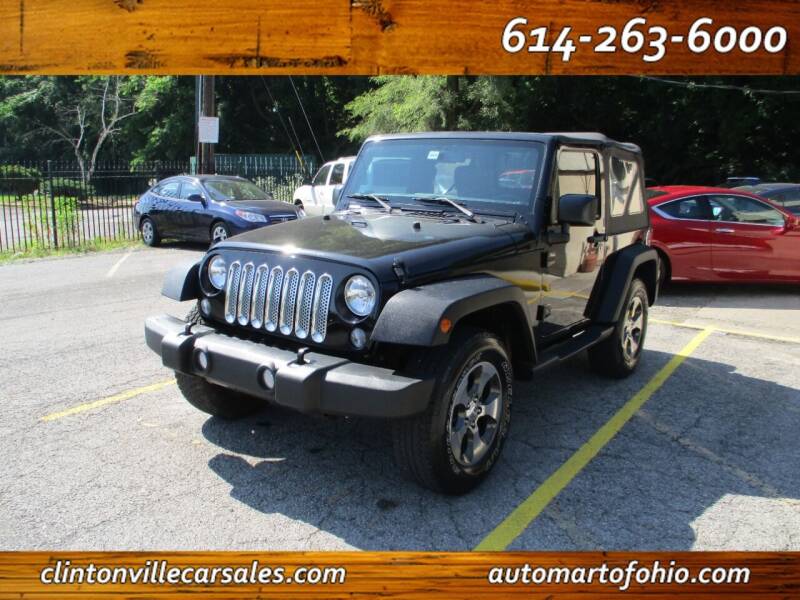2015 Jeep Wrangler for sale at Clintonville Car Sales - AutoMart of Ohio in Columbus OH