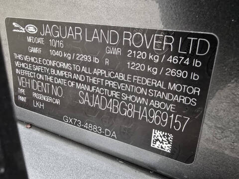 2017 Jaguar XE 25t Premium