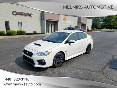 2021 Subaru WRX for sale at Melniks Automotive in Berea OH