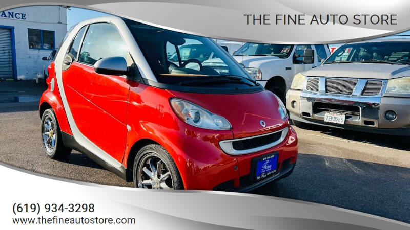 2008 Smart fortwo for sale at The Fine Auto Store in Imperial Beach CA