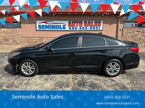 2015 Hyundai Sonata for sale at Seminole Auto Sales in Seminole OK