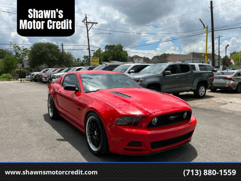 2014 Ford Mustang for sale at Shawn's Motor Credit in Houston TX