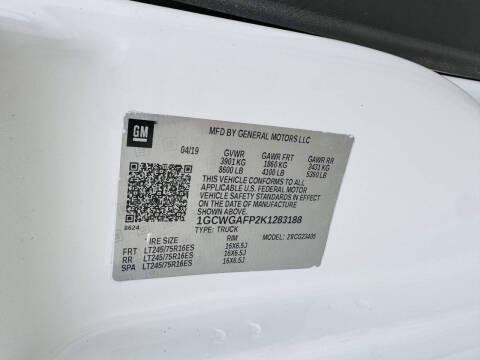 2019 Chevrolet Express 2500