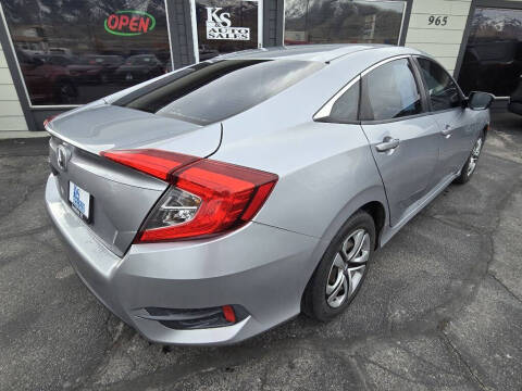 2017 Honda Civic for sale at K & S Auto Sales in Smithfield UT