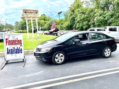 2014 Honda Civic for sale at Lafayette Motors 2 in Andover NJ