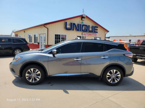 2018 Nissan Murano for sale at UNIQUE AUTOMOTIVE "BE UNIQUE" in Garden City KS