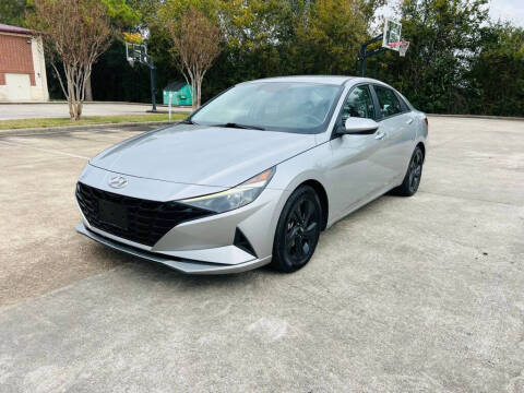 2021 Hyundai Elantra for sale at Crown Auto Sales in Sugar Land TX