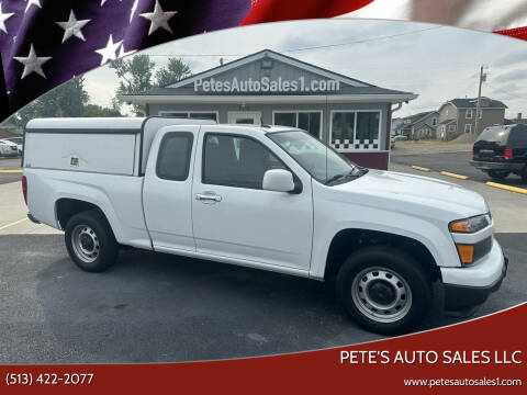 2012 Chevrolet Colorado for sale at PETE'S AUTO SALES LLC - Middletown in Middletown OH