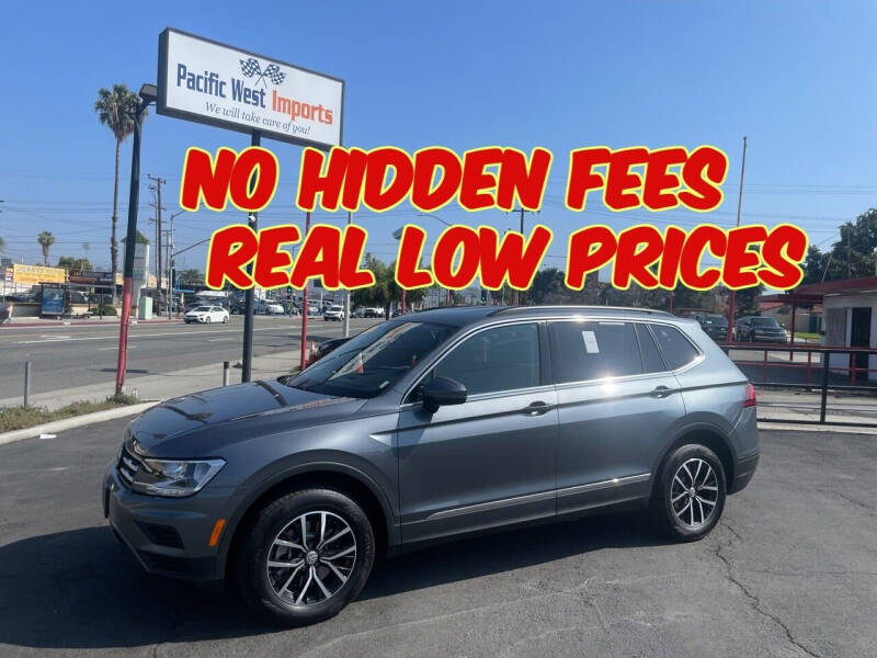 2021 Volkswagen Tiguan for sale at Pacific West Imports in Los Angeles CA