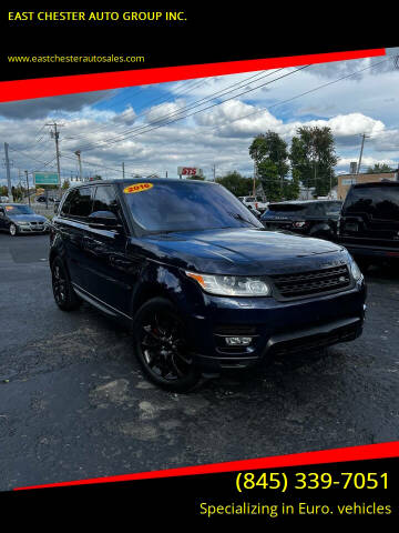 2016 Land Rover Range Rover Sport for sale at EAST CHESTER AUTO GROUP INC. in Kingston NY