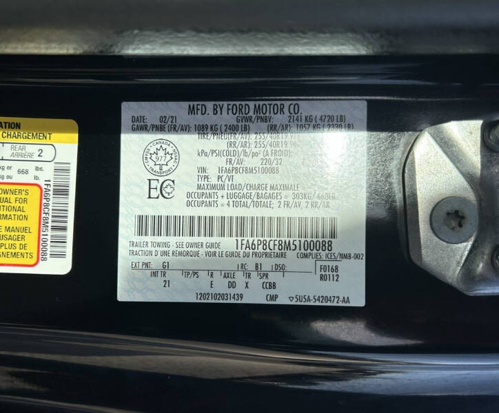 2021 Ford Mustang GT