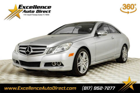 2010 Mercedes-Benz E-Class for sale at Excellence Auto Direct in Euless TX