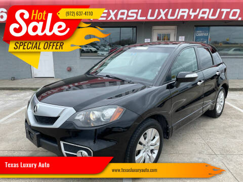 2010 Acura RDX for sale at Texas Luxury Auto in Cedar Hill TX