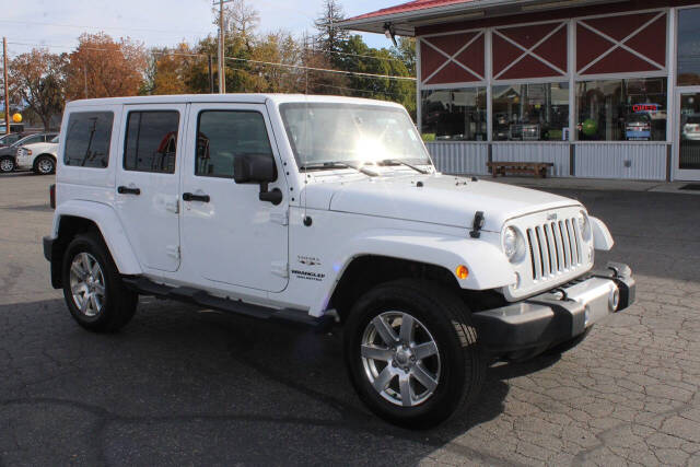 2017 Jeep Wrangler Unlimited for sale at Jennifer's Auto Sales & Service in Spokane Valley, WA