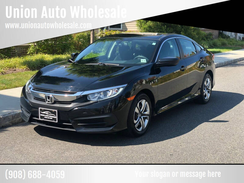 2016 Honda Civic for sale at Union Auto Wholesale in Union NJ