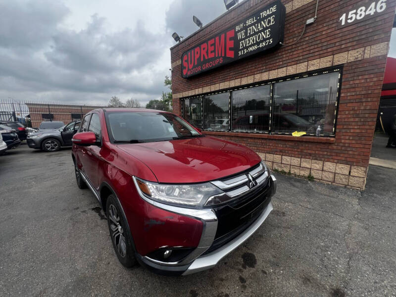 2017 Mitsubishi Outlander SE
