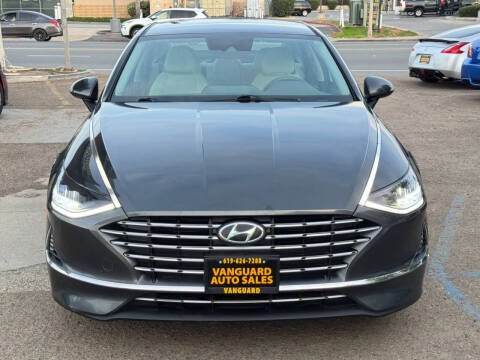 2021 Hyundai Sonata Hybrid Blue