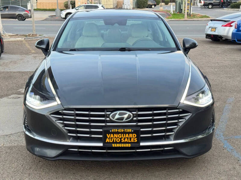 2021 Hyundai Sonata Hybrid Blue