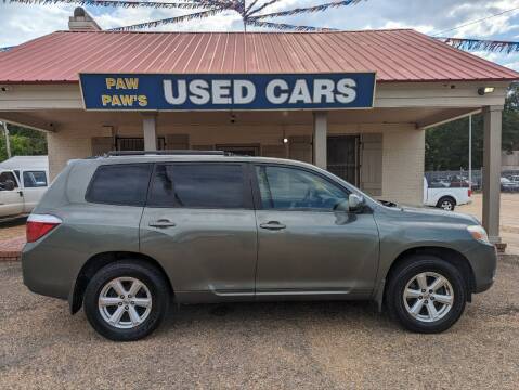 2008 Toyota Highlander for sale at Paw Paw's Used Cars in Alexandria LA