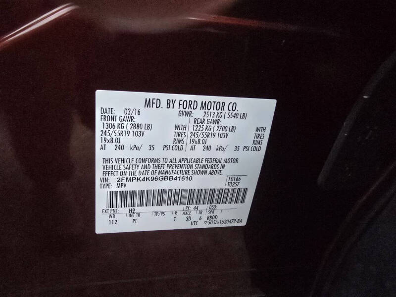 2016 Ford Edge Titanium