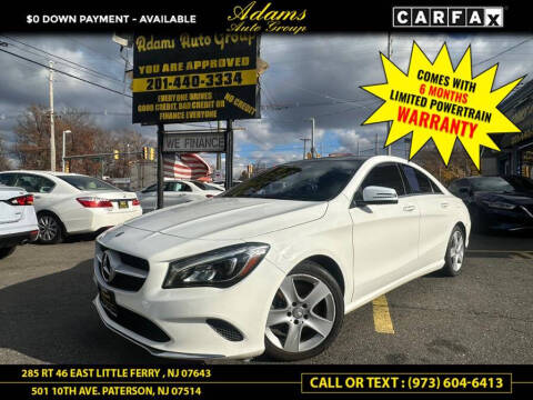 2019 Mercedes-Benz CLA for sale at Adams Auto Group in Little Ferry NJ