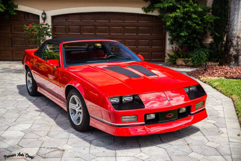 1990 Chevrolet Camaro for sale at Premier Auto Group of South Florida in Pompano Beach FL