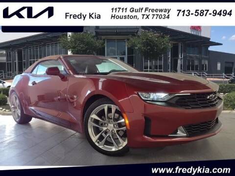 2021 Chevrolet Camaro for sale at FREDY CARS FOR LESS in Houston TX