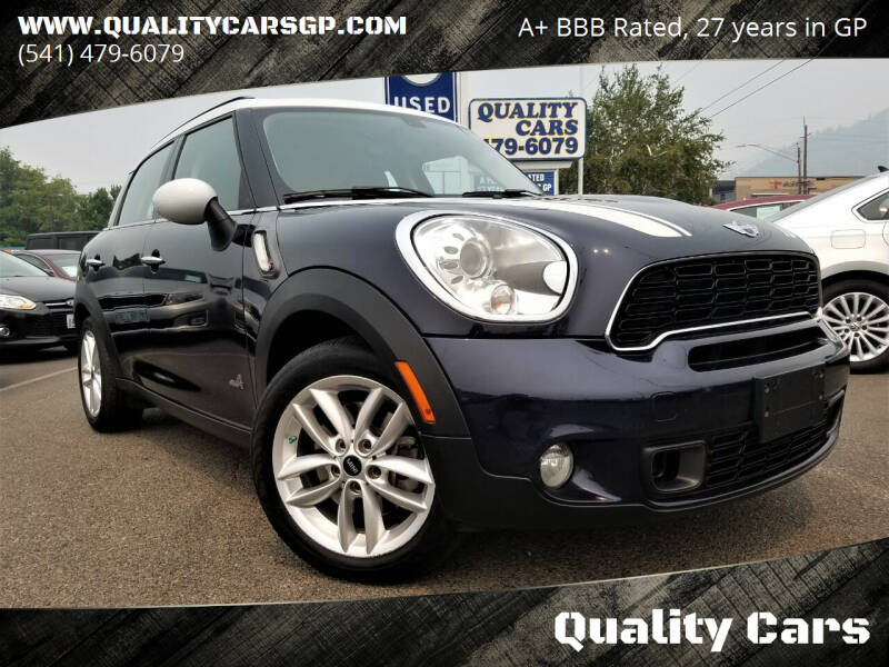 2012 MINI Cooper Countryman for sale at Quality Cars in Grants Pass OR