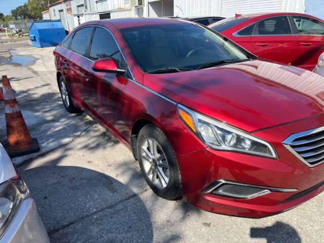 2016 Hyundai SONATA for sale at GBG MOTORS INC in Tampa, FL