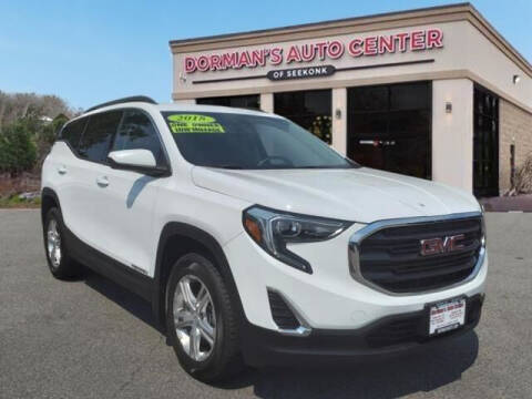 2018 GMC Terrain for sale at DORMANS AUTO CENTER OF SEEKONK in Seekonk MA