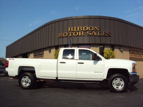 2018 Chevrolet Silverado 2500HD for sale at Hibdon Motor Sales in Clinton Township MI