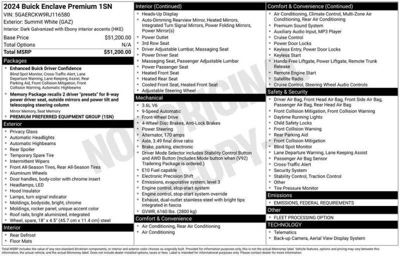 2024 Buick Enclave Premium