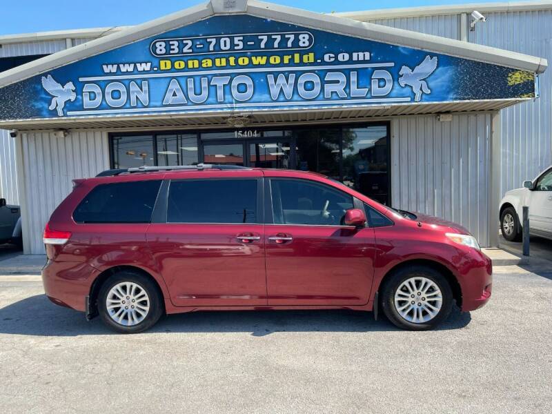 2013 Toyota Sienna for sale at Don Auto World in Houston TX